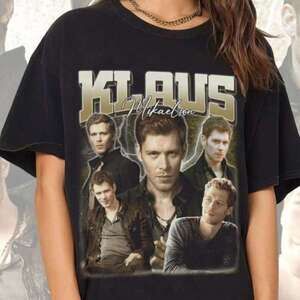 Niklaus Mikaelson The Vampire Diaries Retro TV Fan T-Shirt